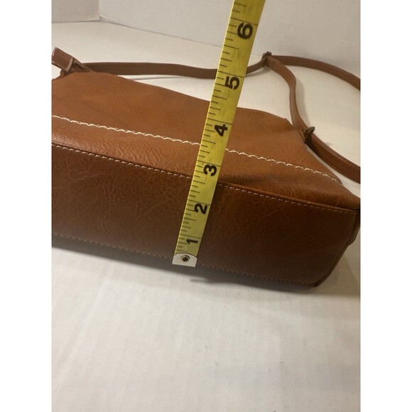 B.O.C Born Concepts Shoulder, Satchel Crossbody Handbag W/Adjustable Strap Brown - Picture 4 of 16